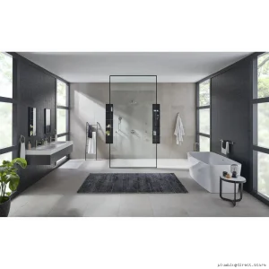 Grohe Freestanding Tub Filler & Hand Shower - Brushed Nickel (23491ENA) | Luxury Bath Fixture
