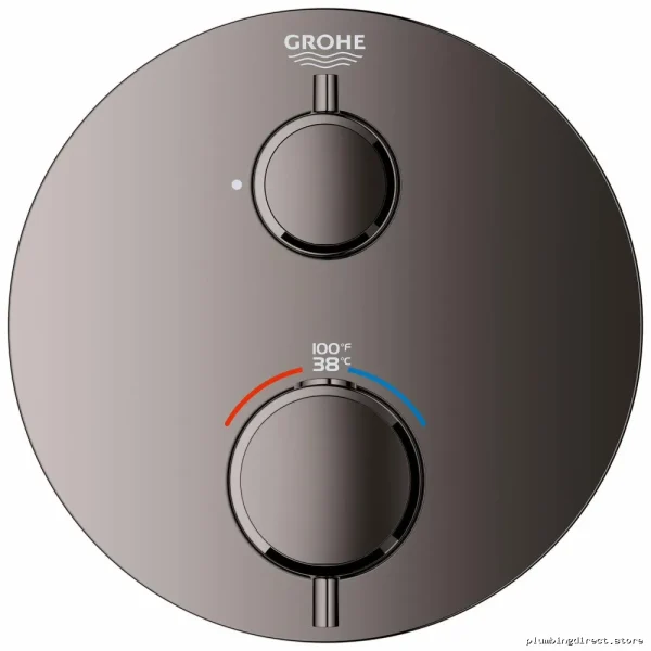 Grohe Geotherm 24107A00 Hard Graphite Thermostatic Valve for Precise Control - Image 4
