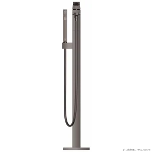 Grohe Graphite Freestanding Tub Faucet with Hand Shower 23672A01