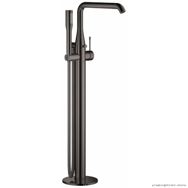 Grohe Graphite Freestanding Tub Faucet with Hand Shower 23491A0A - Image 4