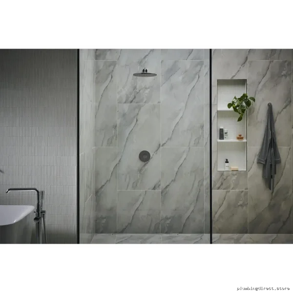 Grohe Graphite Freestanding Tub Faucet with Hand Shower 23491A0A - Image 5