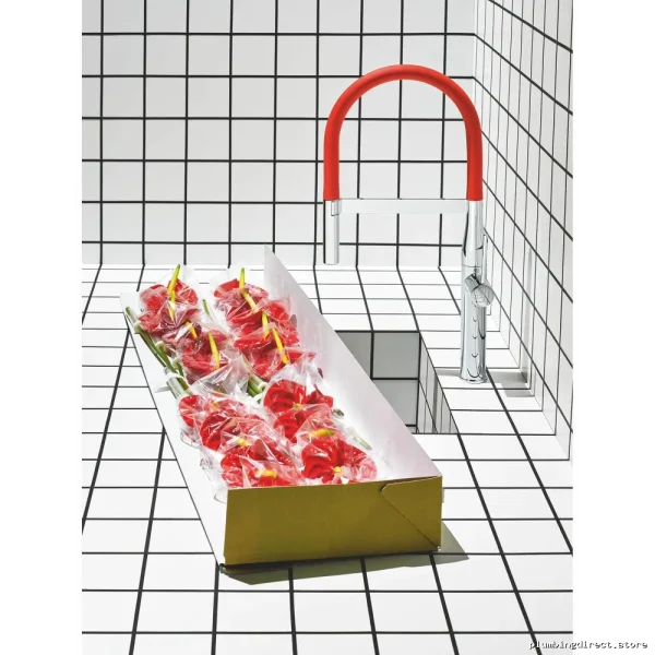Grohe Red Replacement Spout for GrohFlexx 30295 Faucet - Model 30321DG0