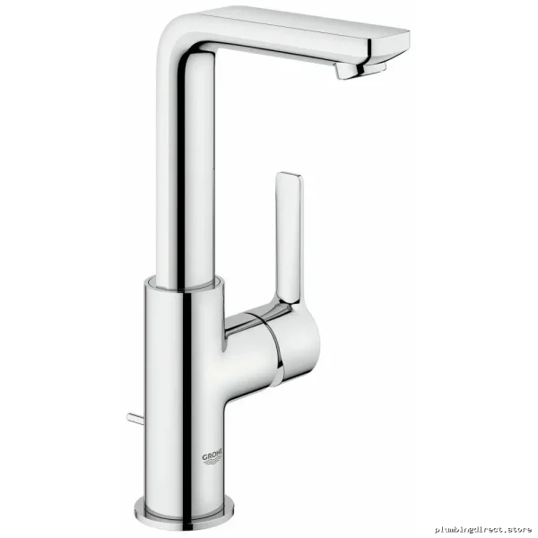 Grohe L-Size Chrome Single Hole Bathroom Faucet - Modern & Durable Design - Image 4