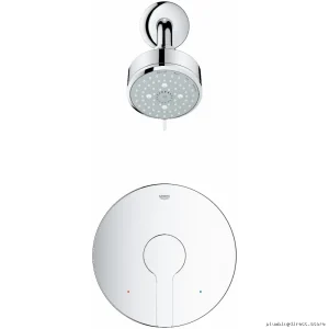 Grohe Lineare Pressure Balance Shower Trim in Chrome - Model 23826001