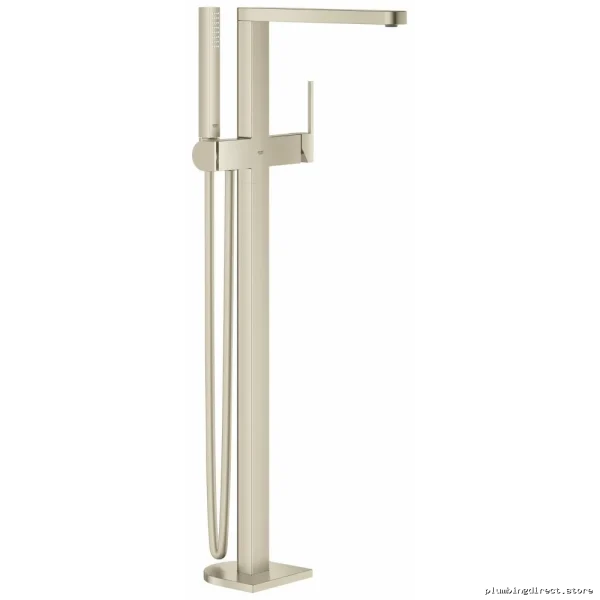 Grohe Luxury Freestanding Tub Faucet Trim Kit with Handheld Shower - Brushed Nickel 23846EN3 - Image 2