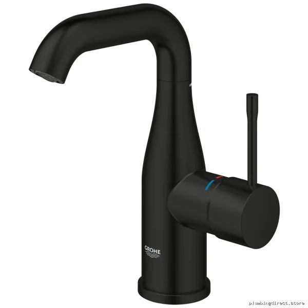 Grohe Modern Single-Hole Bath Faucet in Matte Black Finish - Image 2