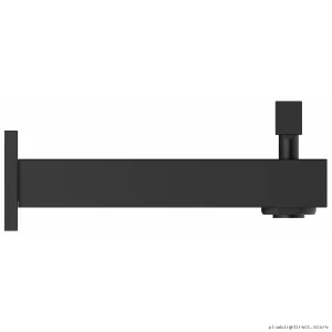 Grohe Matte Black Eurocube Spout - Modern Bathroom Faucet 133052430