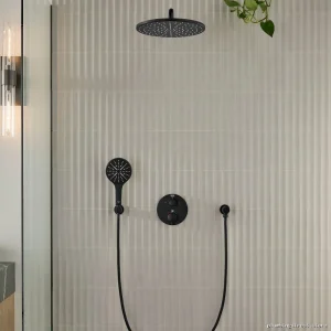 Rainshower 310 Single Function Shower Head - Matte Black Grohe Model