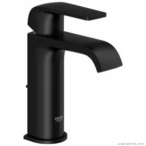 Grohe Matte Black Single Hole Bathroom Sink Faucet 238682430