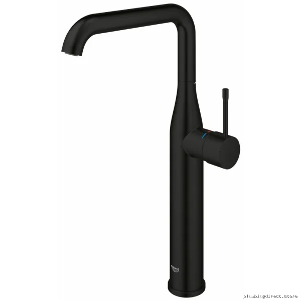 Grohe Matte Black Bathroom Vessel Sink Faucet - Modern Sleek Design 235382431