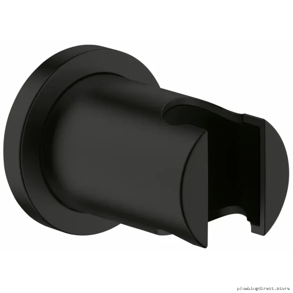 Grohe Matte Black Wall-Mounted Hand Shower Bracket – Modern Design - Image 5
