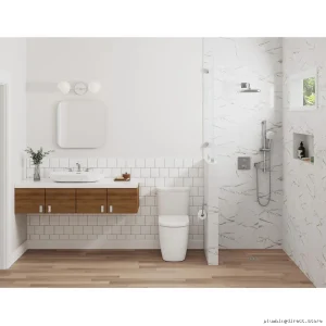 Grohe Modern Chrome Shower Arm with RainShower Tech - Model #26632