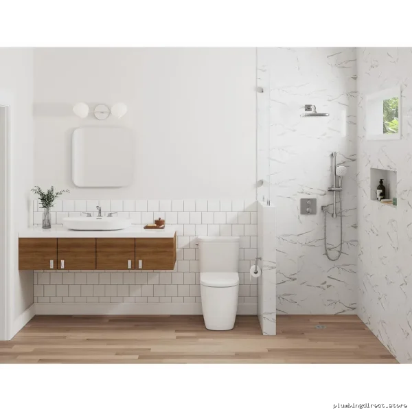 Grohe Modern Chrome Shower Arm with RainShower Tech - Model #26632