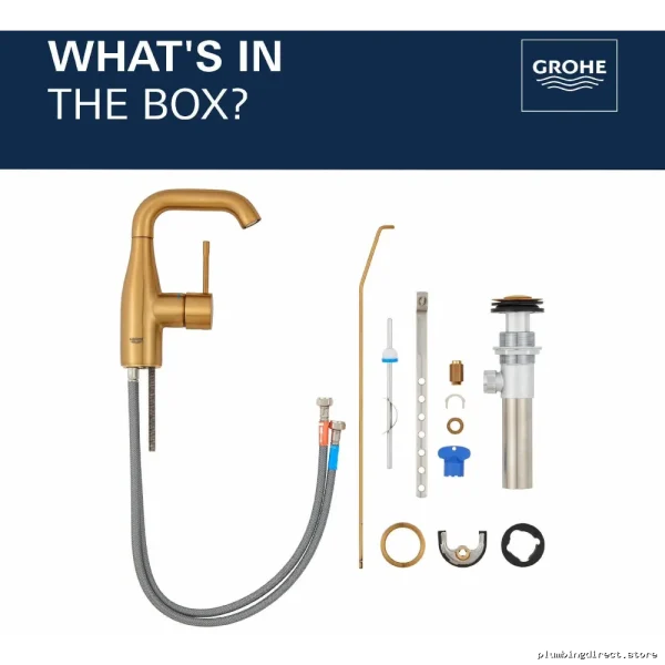 Grohe Chrome Bathroom Faucet Single Hole Modern Design 2348500A