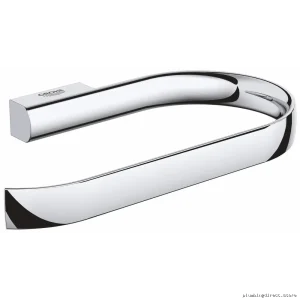 Grohe Modern Chrome Wall-Mounted Toilet Paper Holder #4...