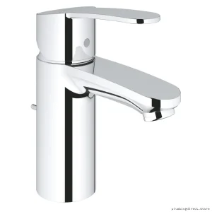 Grohe Modern Euro-Chrome Single Hole Bathroom Faucet