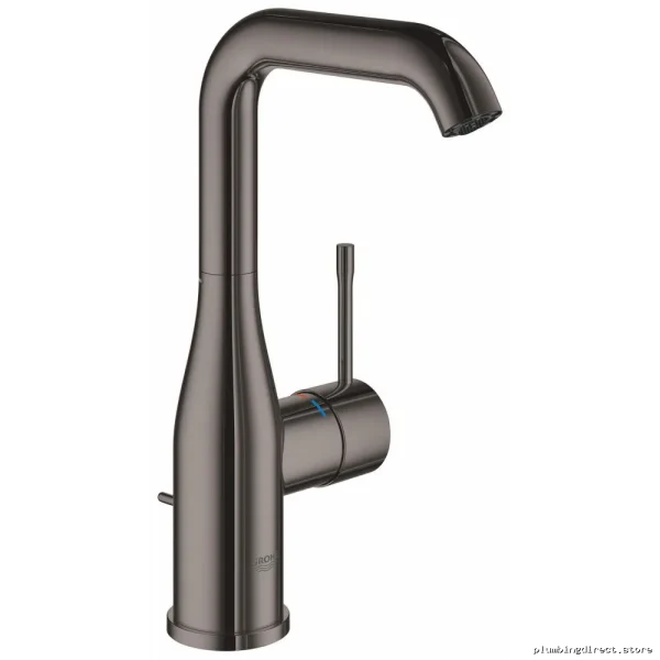 Grohe Modern Single-Hole Bathroom Faucet in Matte Black Finish - Image 2