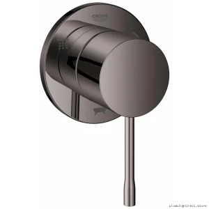 Grohe Modern Three-Way Diverter Valve Trim - Graphite Finish Model 29203A01