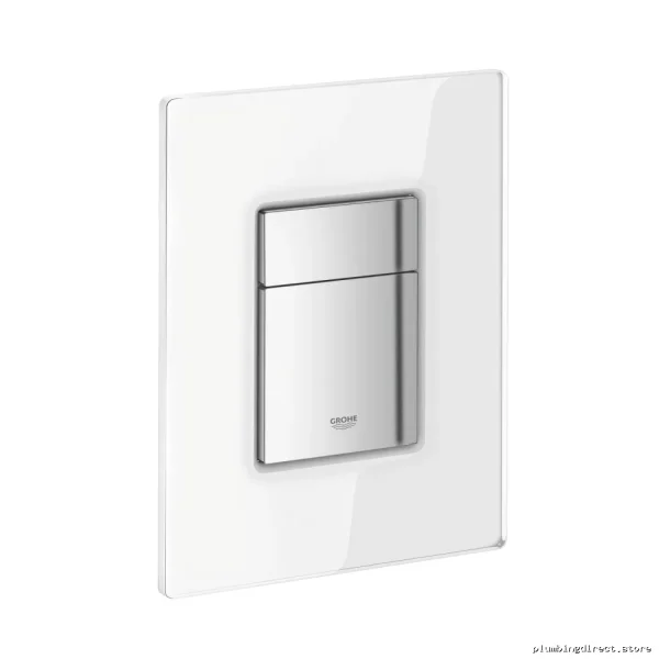 Grohe Moon White Acrylic Cosmopolitan Wall Actuator Plate 38845LS0 - Image 2