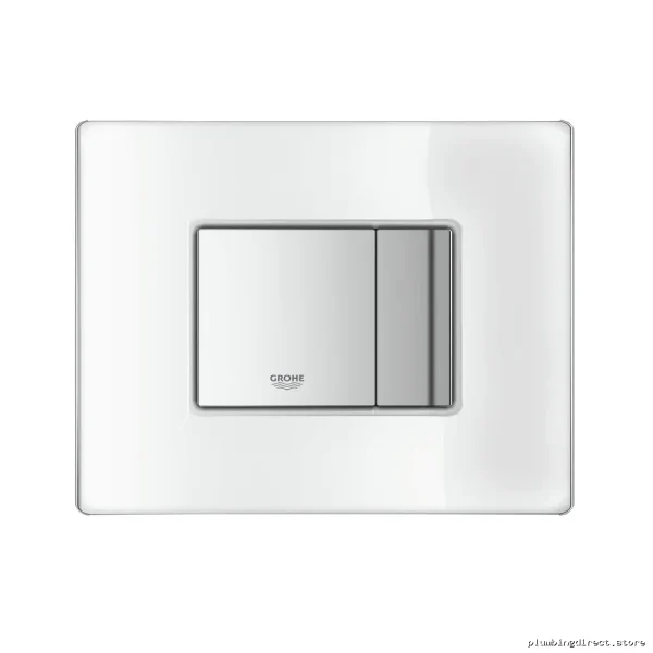 Grohe Moon White Acrylic Cosmopolitan Wall Actuator Plate 38845LS0
