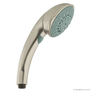 Grohe Movario 100 5-Function Brushed Nickel Handheld Showerhead