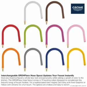 Grohe Pink Replacement Spout for GrohFlexx Faucet 30295 Model 30321DP0
