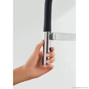 Grohe Professional Chrome Kitchen Faucet with Flexible Spray