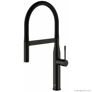 Grohe Essence Semi-Pro Pull-Down Kitchen Tap – Adjustable Flexi-Hose & Matte Finish #...