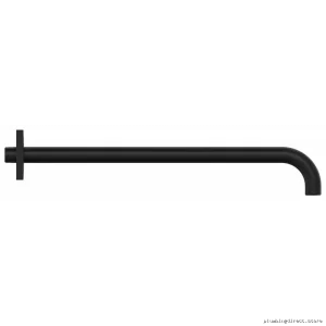Rainshower 15 Square Matte Black Shower Arm - Grohe Model 266322430