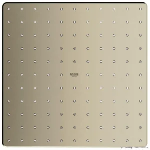 Grohe Rainshower 310 Mono Single-Function Brushed Nickel High-Pressure Shower Head