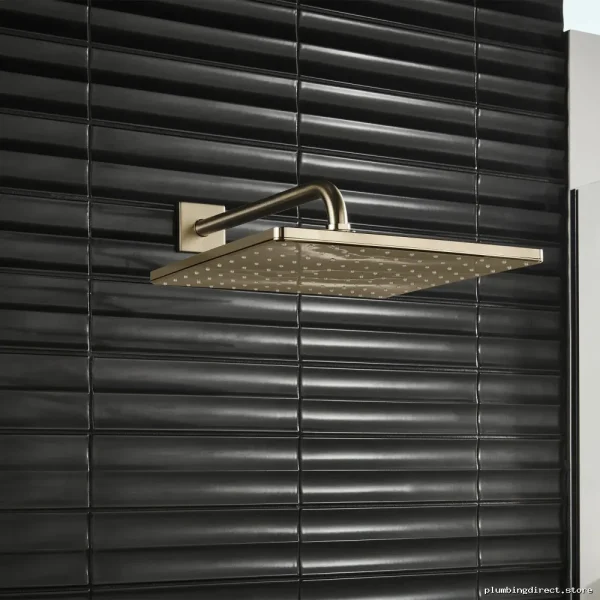 Grohe Rainshower 310 Mono Single-Function Brushed Nickel High-Pressure Shower Head - Image 3