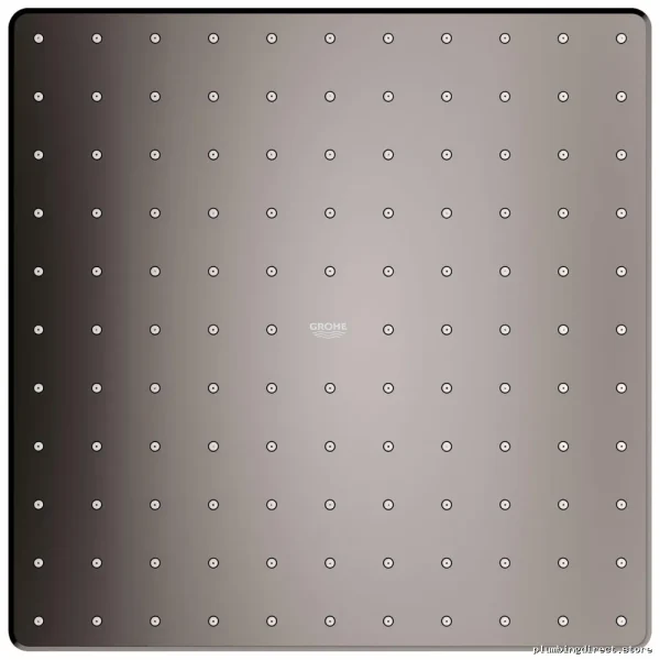 Grohe Rainshower 310 Single Spray Showerhead in Hard Graphite Finish