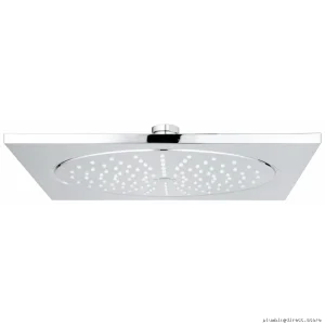 Grohe Rainshower Chrome Single Spray Shower Head – Modern Spa Design Model 26872000