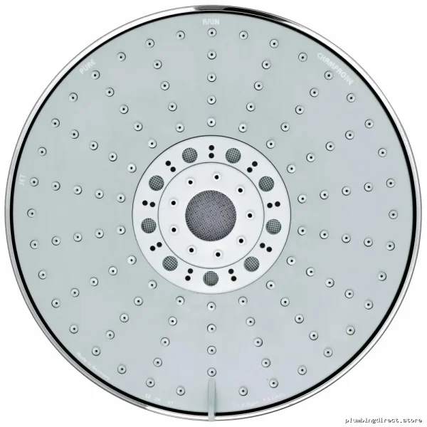 Grohe Rainshower Cosmopolitan 160 Chrome Showerhead with Wide Spray