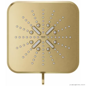 Rainshower SmartActive 3-Func Shower Head - Brushed Cool Sunrise Design Grohe 26797GN0