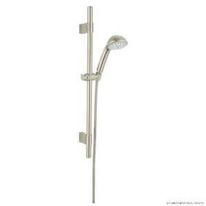 Grohe Relexa 100 Hand Shower with 5 Spray Settings - Brushed Nickel Finish