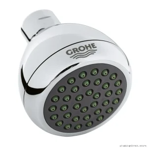 Grohe Relexa Plus 65 Chrome Rainfall Shower Head - High-Pressure & Elegant Design
