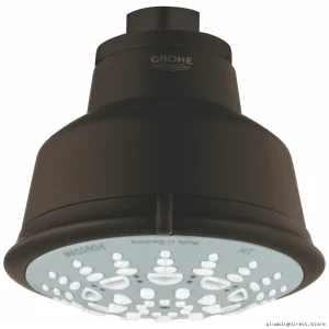 Grohe Relexa Rustic 5-Spray Showerhead in Oil Rubbed Bronze Finish