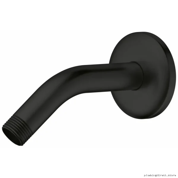 Grohe Relexa Standalone Shower Arm with Flange - Matte Black