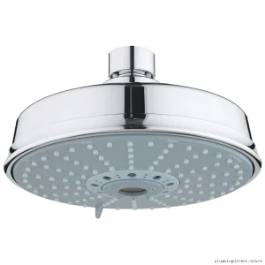Grohe Chrome Rainshower 160 Rustic Shower Head 27130000