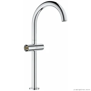 Grohe 21161000 Single Hole Bathroom Faucet - One-Handle Chrome Design
