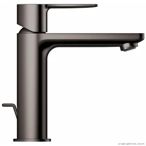 Grohe Lineare Single-Hole Modern Sink Faucet in Hard Graphite Finish 23794A0A