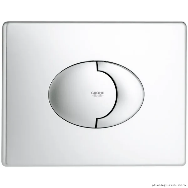 Grohe 38506P00 Skate Air Wall Actuator Plate – Matte Chrome Modern Shower Control Panel