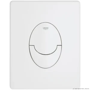 Grohe Skate Air Wall Actuator Plate in Modern Alpine White