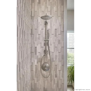 Grohe Retro Fit Slidebar Shower Kit with Divertor & Hose in Brushed Nickel