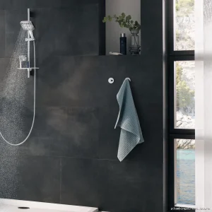 Grohe Rainshower SmartActive Three Function Hand Shower-Chrome w/Hose & Easy Install Bracket