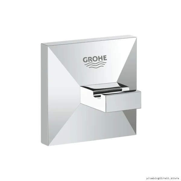 Grohe Robe Hook - Stainless Steel Bathroom Accessory (Allure Brilliant Collection) 40498000