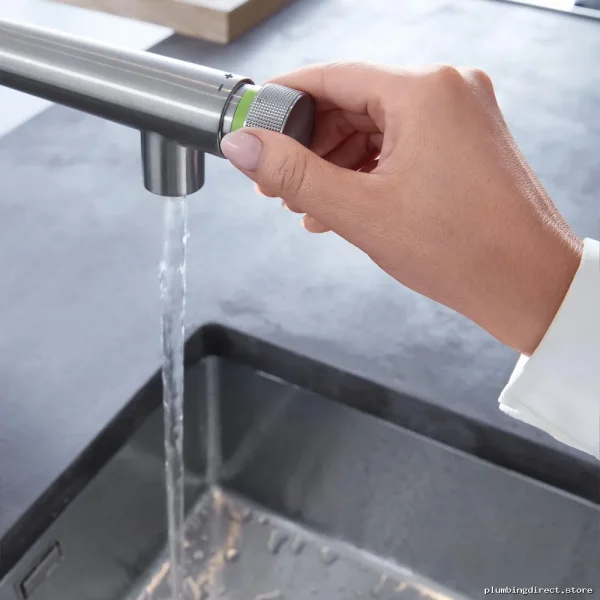 Grohe SUPERSTEEL 31616DC0 Faucet w/ SmartControl & Pullout Spray - Kitchen Ready - Image 2