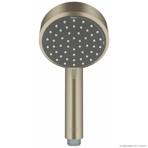 Grohe Tempesta 100 Handheld Showerhead 2-Spray Brushed Nickel Finish - Image 2