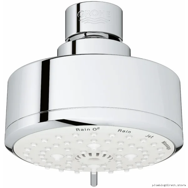 Tempesta Cosmopolitan 100 Chrome Shower Head | Grohe Modern Design - Image 3